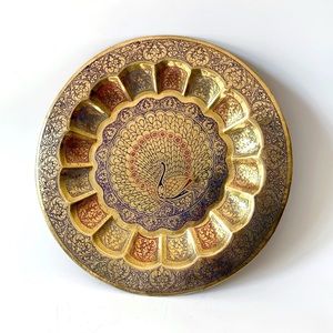 Vintage Lightweight Brass Plaque